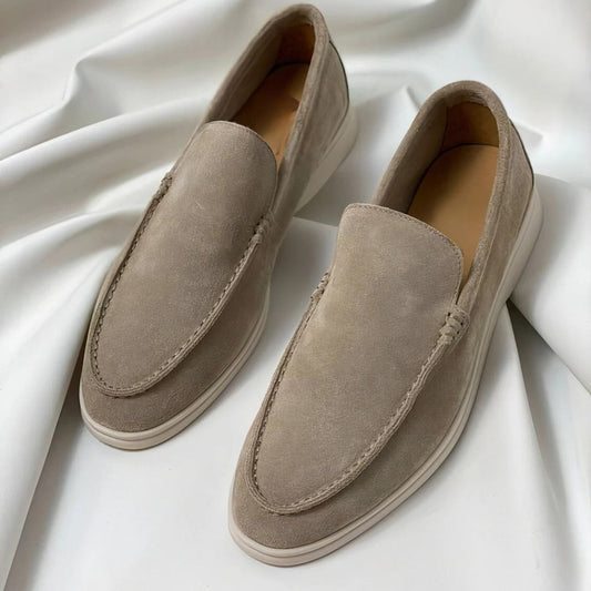 Reuben Men's Loafers - styled view