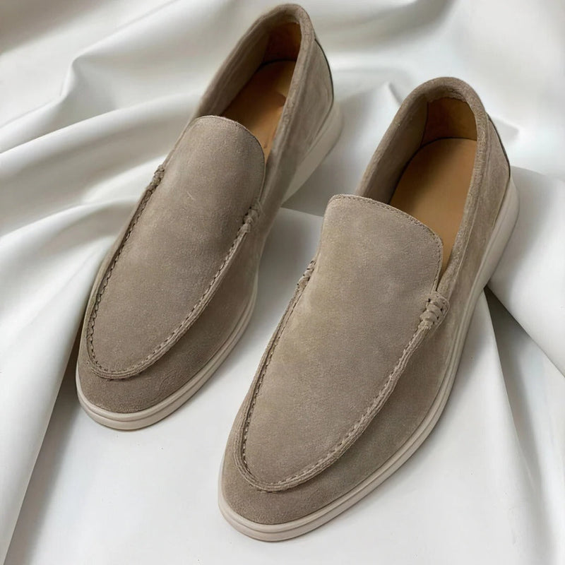 Reuben Men's Loafers - styled view