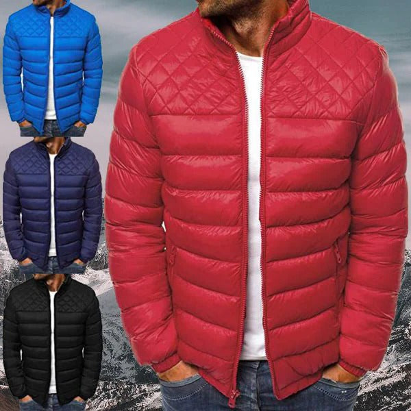 Nico Men's Quilted Jacket - flat lay
