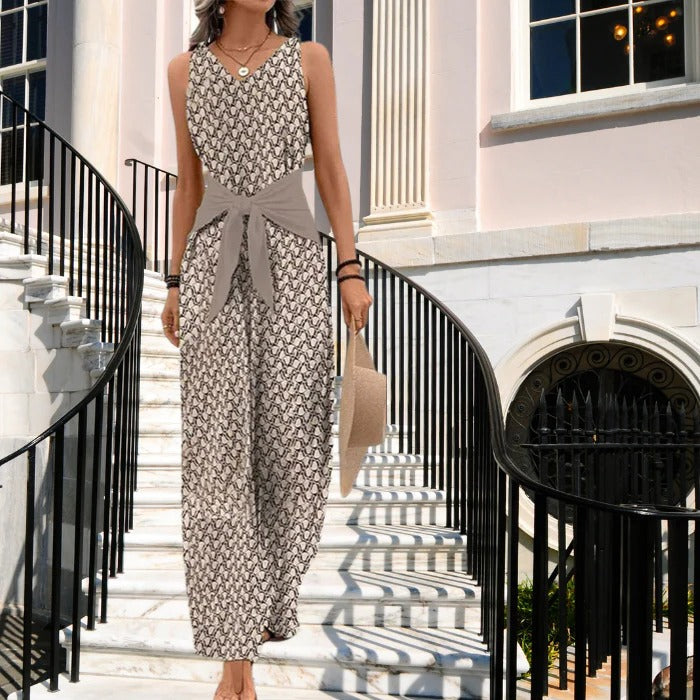 Zadie Women's Jumpsuit - fabric and finish detail