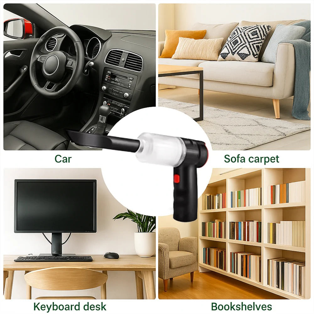 Pine Car Cleaner Suction - front view