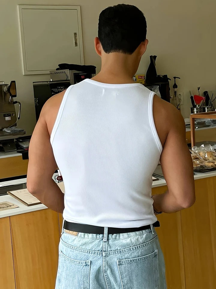 Marlow Men's Tank Top - back view