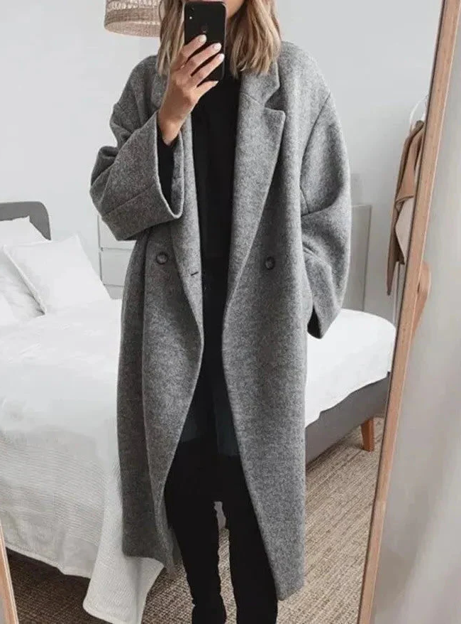 Mabel Women's Oversized Coat - front view