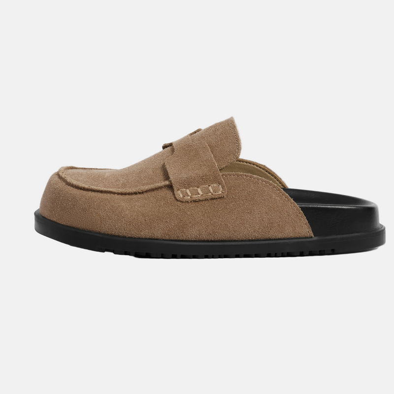 Liana Women's Suede Slippers - back view
