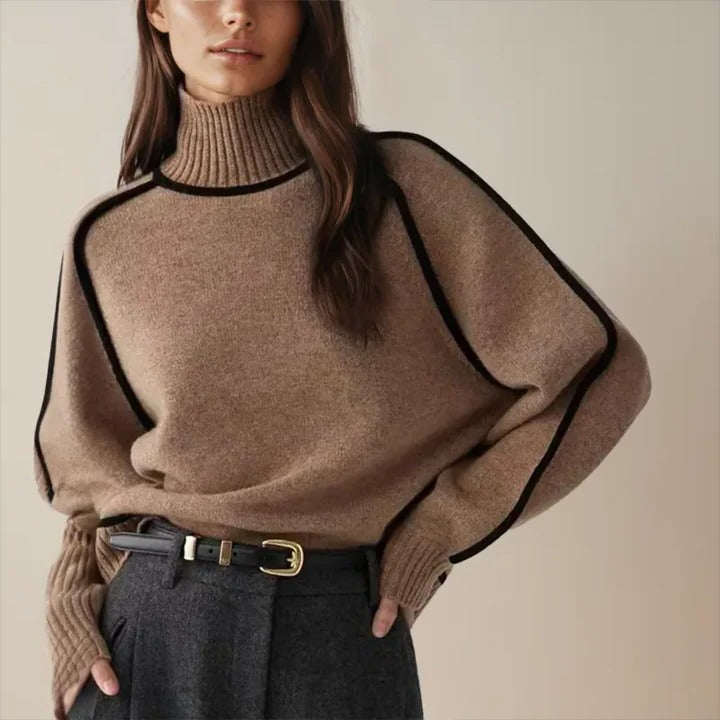 Romy Women's Sweater | Turtleneck