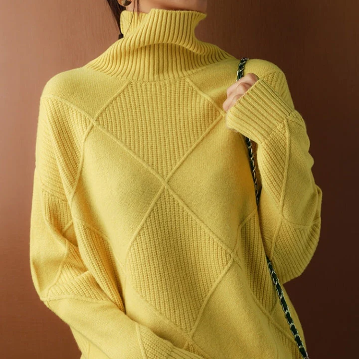 Violette Women's Sweater - back view