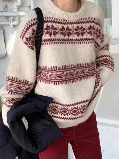 Ava Women's Sweater - close-up detail