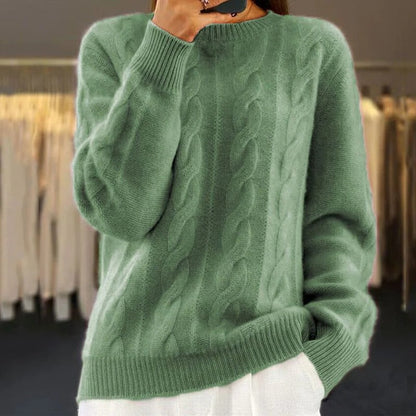 Zadie Women's Sweater - fabric and finish detail