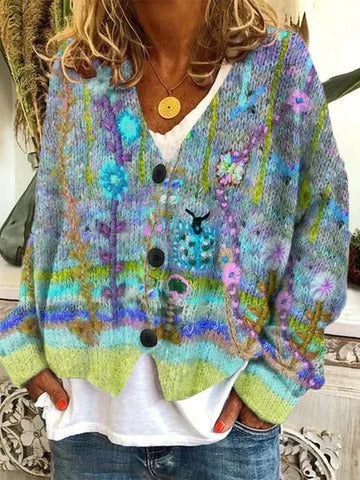 Juliette Women's Cardigan - back view