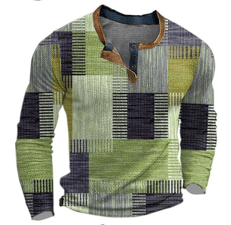 Caleb Men's Sweater - styled view