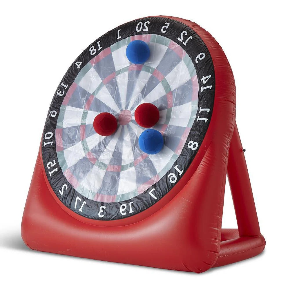 Birch Portable Soccer Dartboard - fabric and finish detail