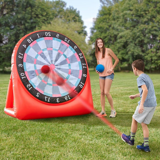Birch Portable Soccer Dartboard - front view