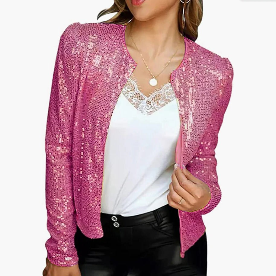 Hattie Women's Blazer - close-up detail