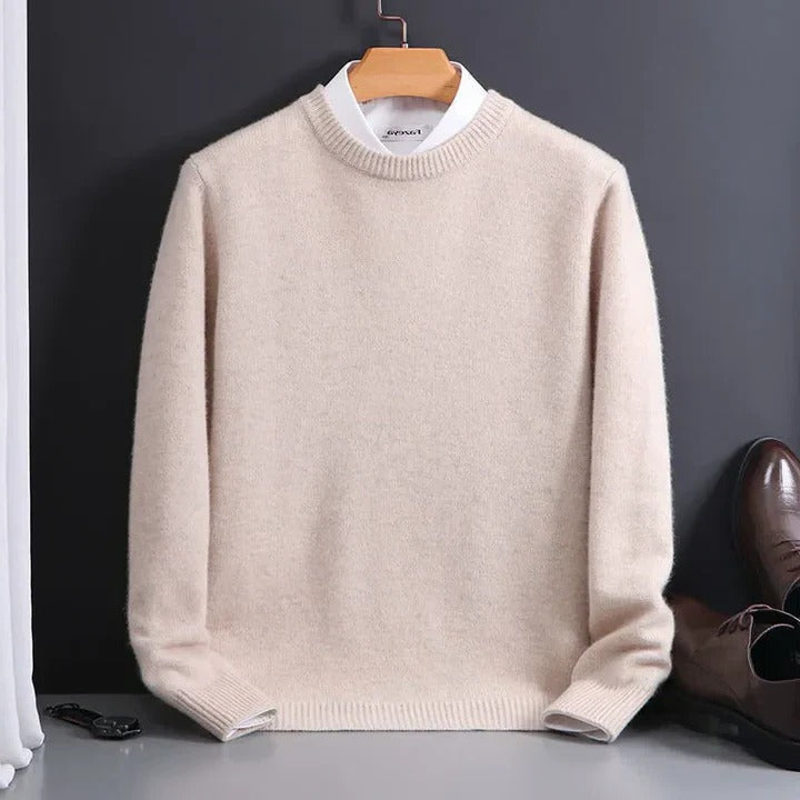 Sawyer Men's Sweater - close-up detail