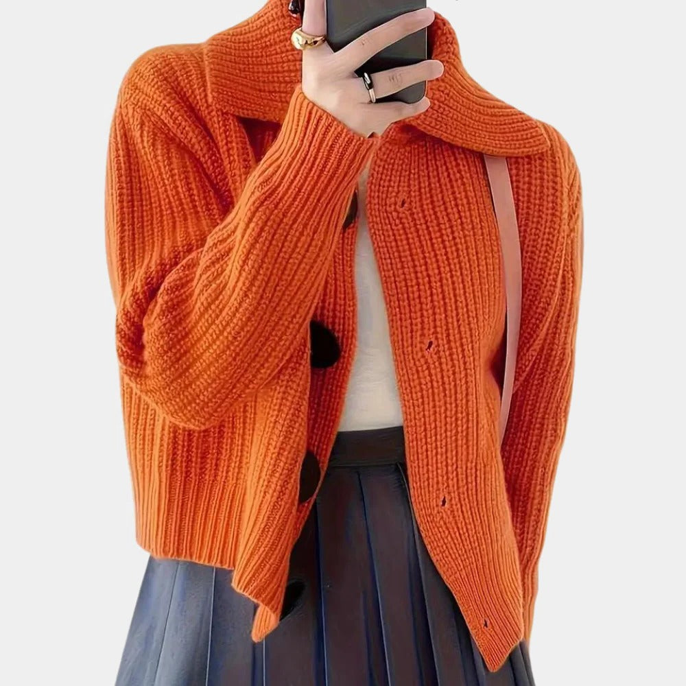 Rowan Women's Cardigan - styled view