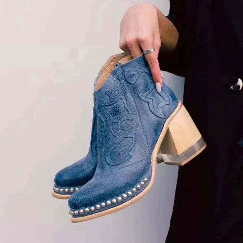 Wren Women's Ankle Boots - styled view