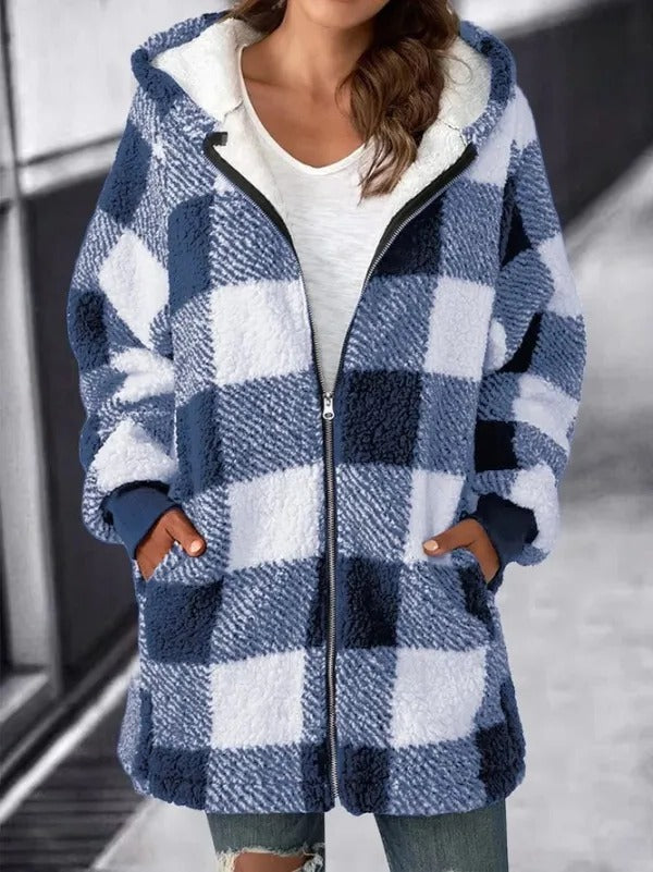 Jolie Women's Oversized Coat - full-length view
