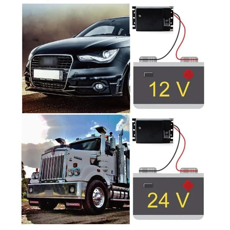 North Car Mice Repeller - shown in use