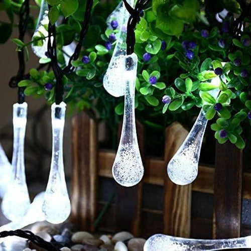 Aspen LED String Lights - styled view