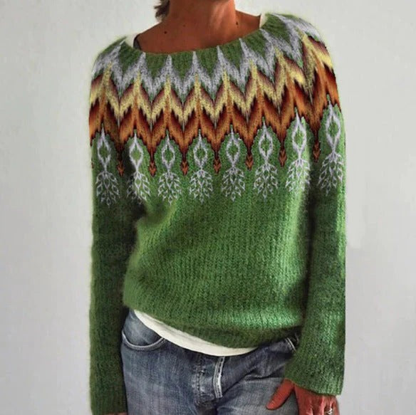 Yara Women's Sweater - close-up detail