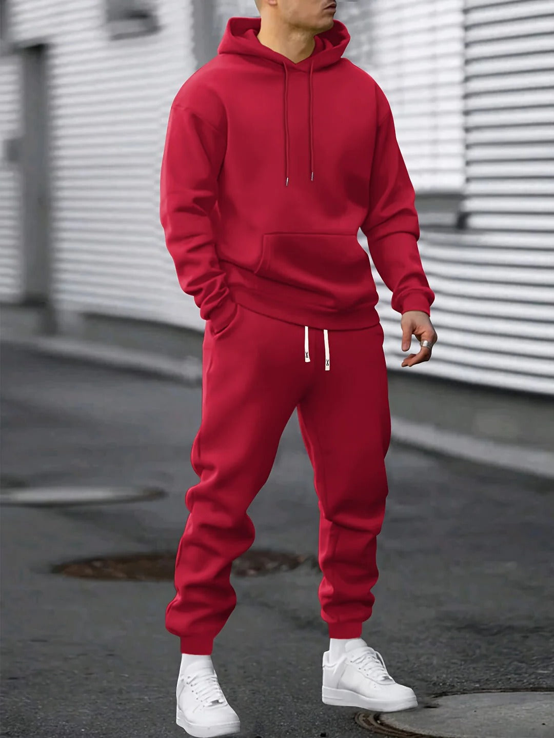Desmond Men's Hoodie - full-length view