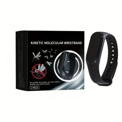 Quarry Portable Repellent Wristband - shown in use