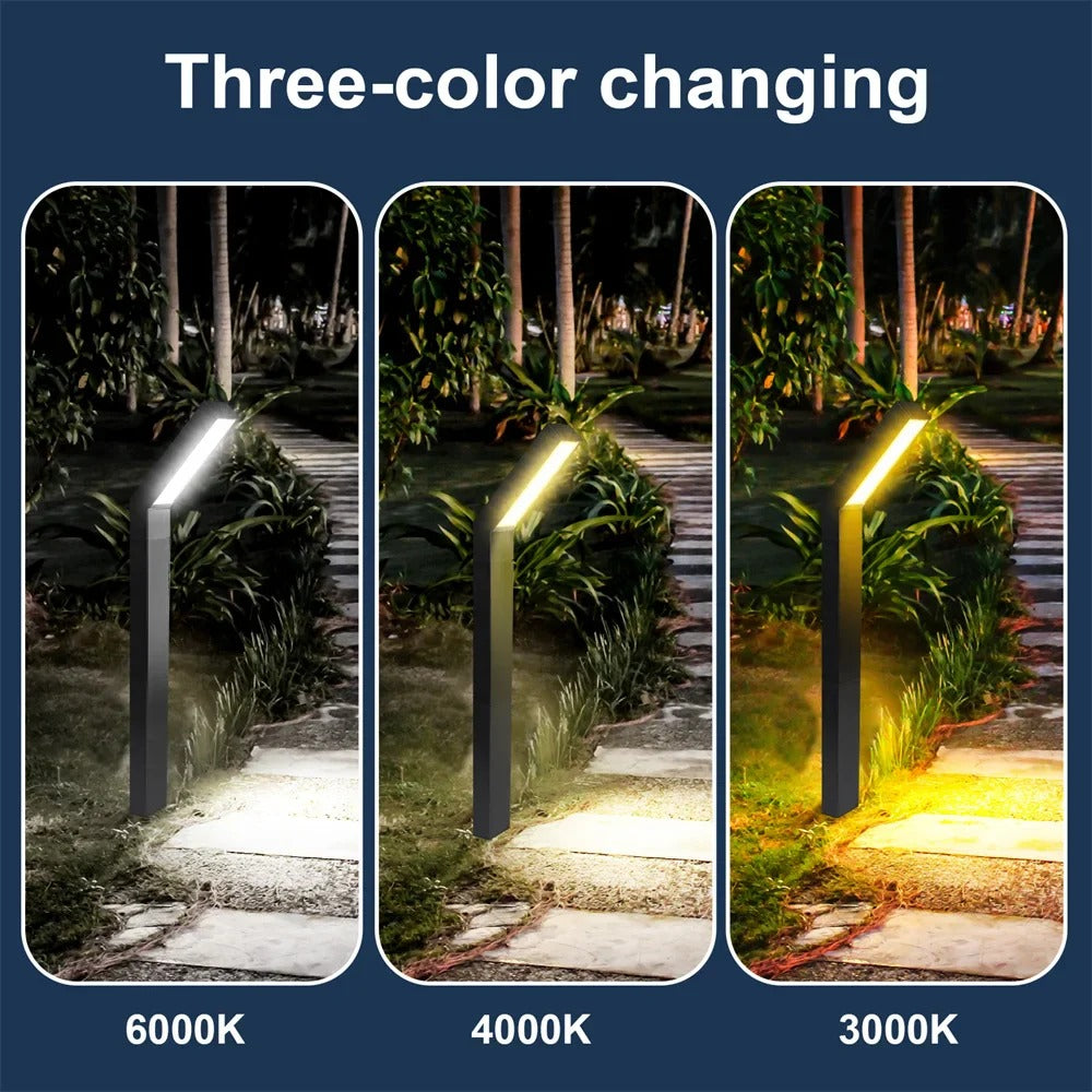 Willow Solar Pathway Lights - back view