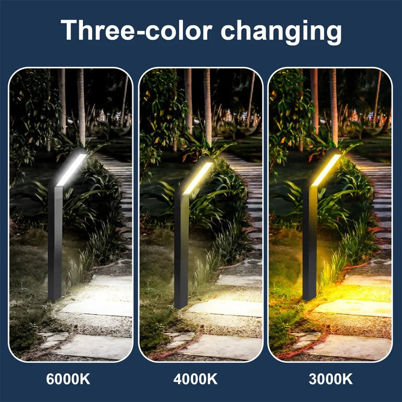 Willow Solar Pathway Lights - back view