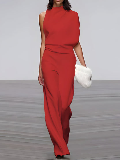 Elsie Women's Jumpsuit - flat lay