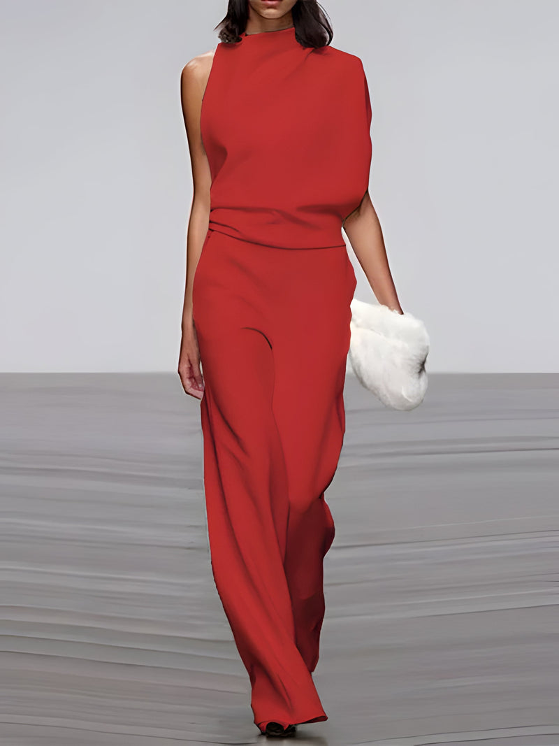 Elsie Women's Jumpsuit - flat lay