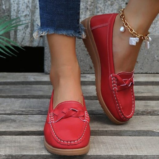 Genevieve Women's Loafers - back view