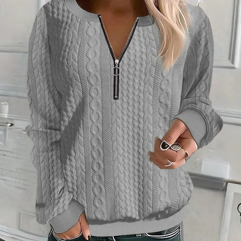 June Women's Sweater | Black, White