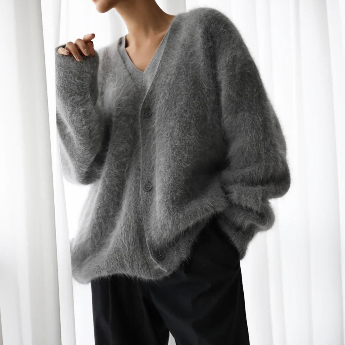 Nell Women's Sweater - styled view
