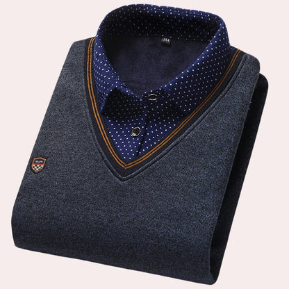 Finnian Men's Sweater - full-length view