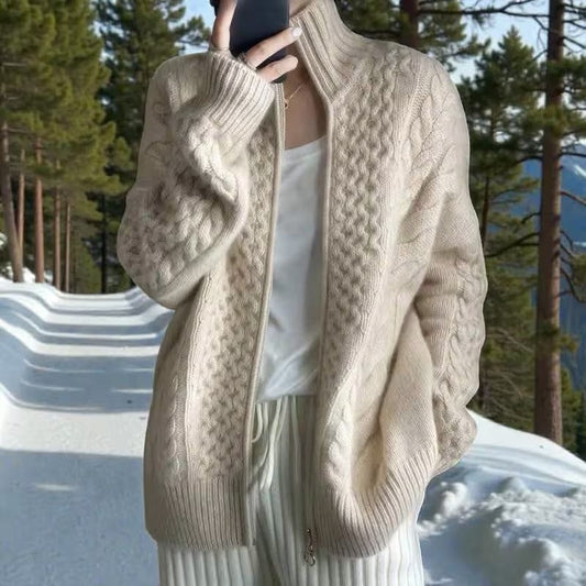 Ottilie Women's Cardigan - styled view