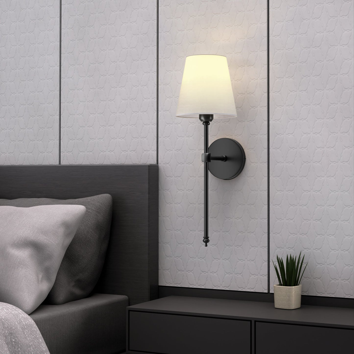 Fable LED Wall Sconce - back view