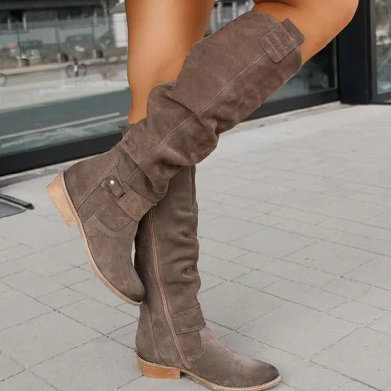 Delphine Women's Ankle Boots - full-length view