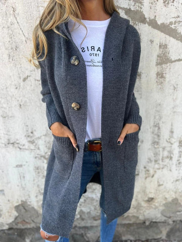 Ines Women's Cardigan - styled view