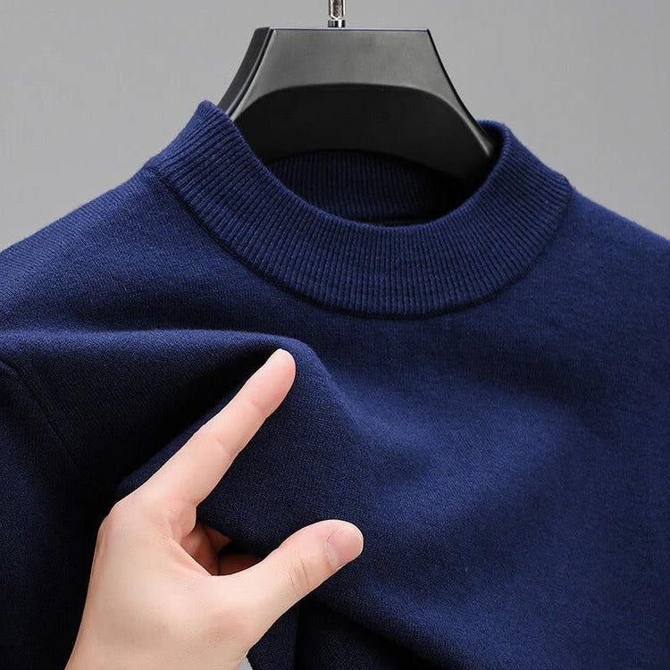 Tristan Men's Sweater - close-up detail