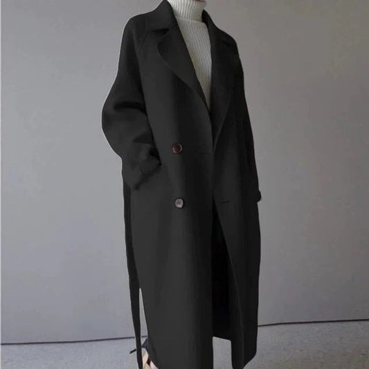 Harlow Women's Trench Coat - styled view