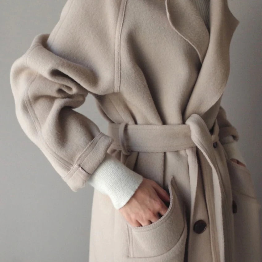 Harlow Women's Trench Coat - full-length view