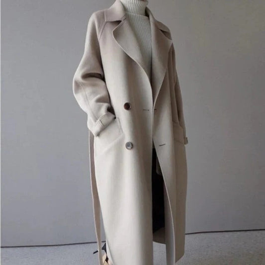 Harlow Women's Trench Coat - front view