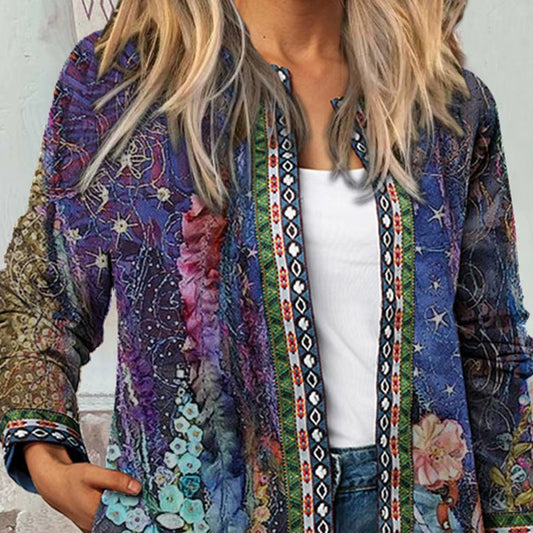 Juno Women's Floral Cardigan - styled view