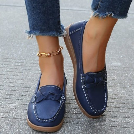 Genevieve Women's Loafers | Slip, Leather, Slip-on