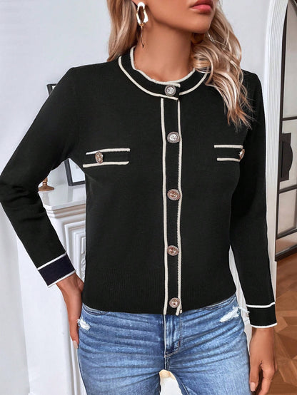 Nadia Women's Cardigan - back view