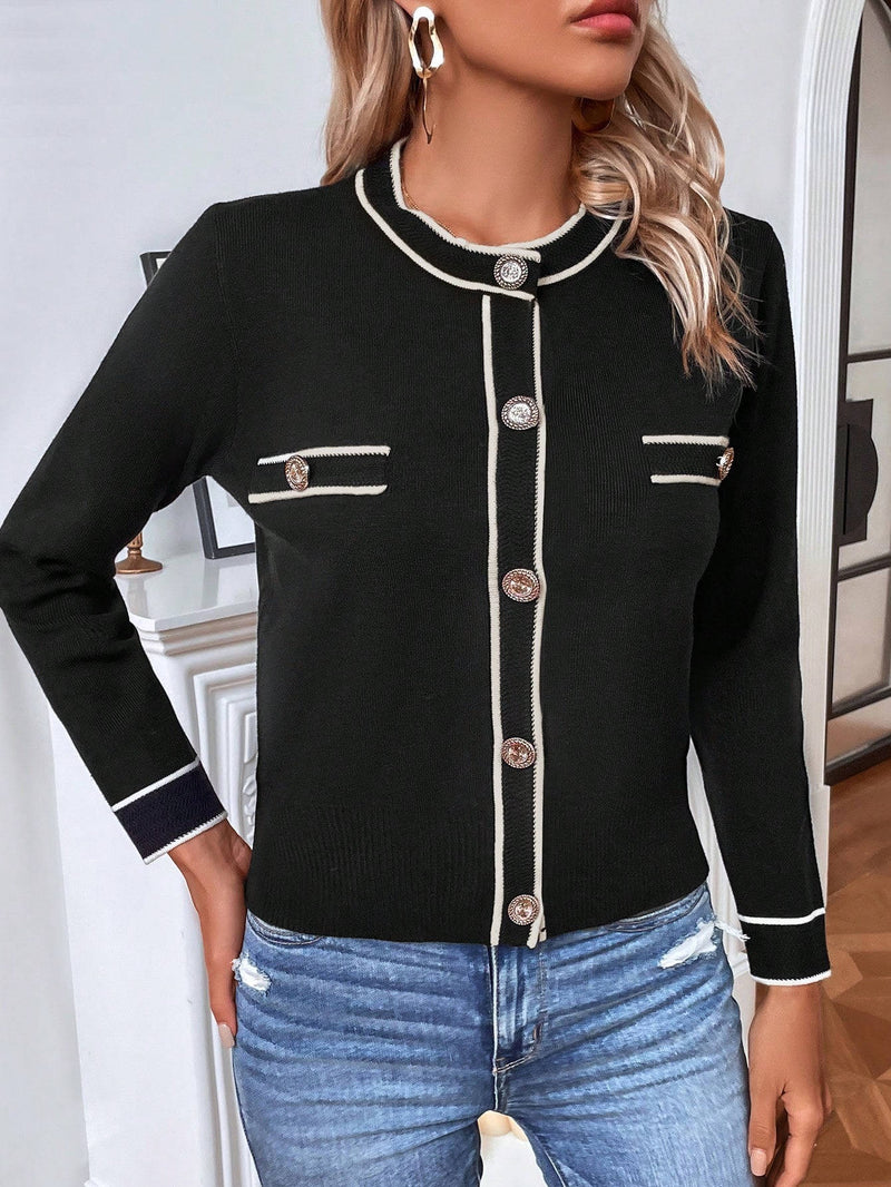 Nadia Women's Cardigan - back view