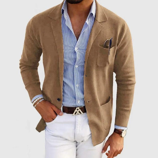 Silas Men's Blazer - styled view