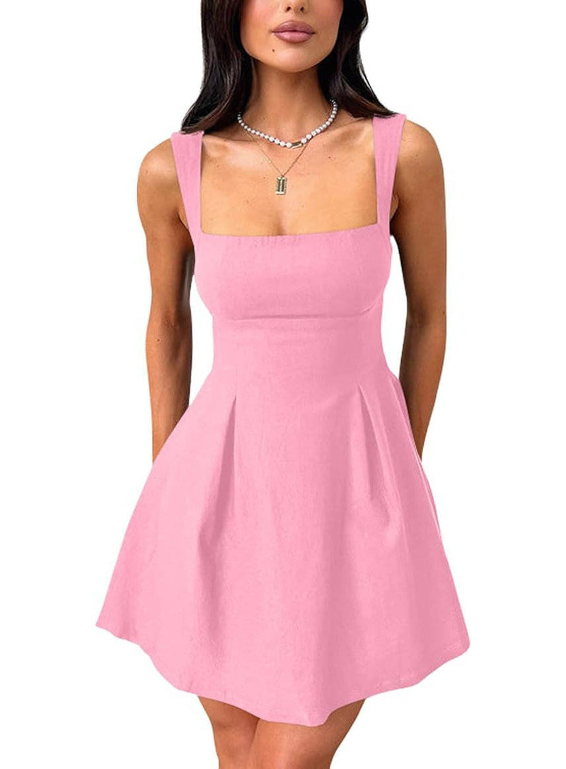 Tamsin Women's Adjustable Mini Dress - flat lay