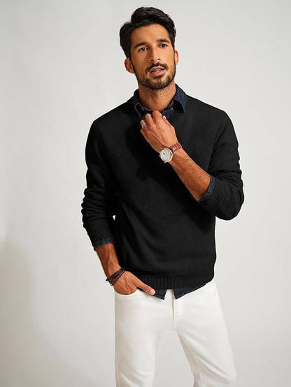 Emmett Men's Sweater - flat lay