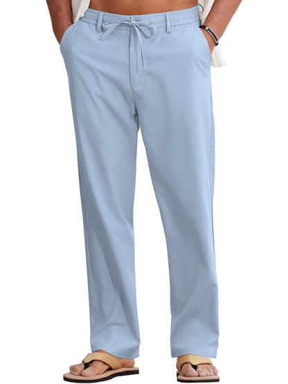 Auden Men's Linen Trousers - flat lay